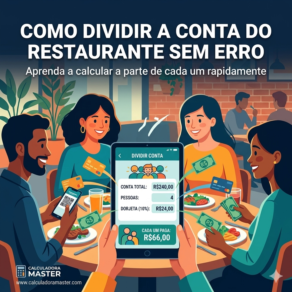Calculadora de dividir contas