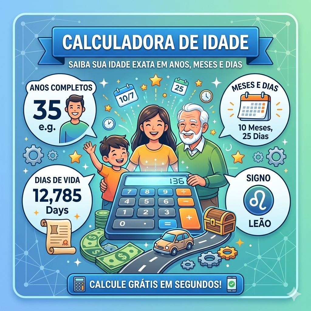 Calculadora Para Saber a Idade